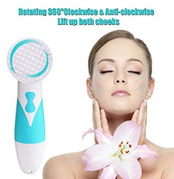 China Skincare Electronic Cleaning Face Machine‎ / Skin Polishing Brush Device for sale