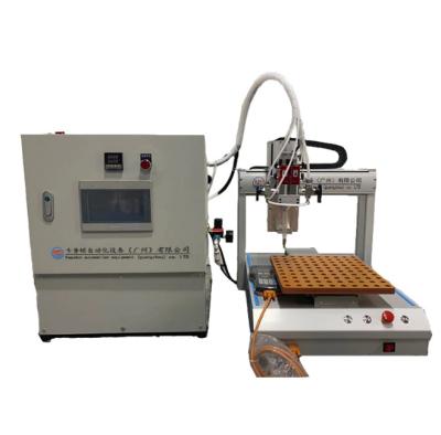 China Desktop 3 Axis Glue Dispenser Robot For Potting Silicone AB Epoxy Resin UV Glue for sale