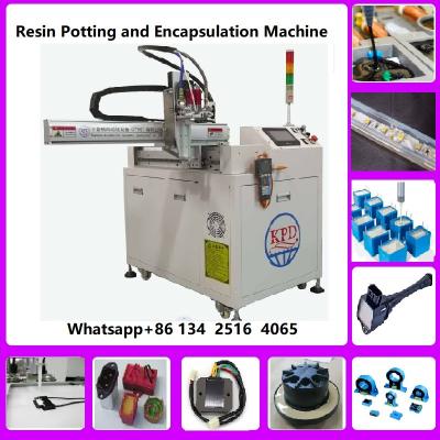 China ab resin  Potting of Ultrasonic Parking Distance Sensors epoxy urethane potting machine for sale