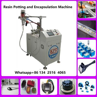 China 2 Part Ab Glue Dispenser Machine Automatic Glue Dispensing System for Pv junction box Te koop