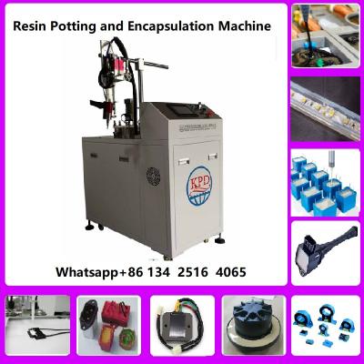 China polyester resin mixing machine Semi automatic epoxy AB glue mixing machine glue potting machine en venta