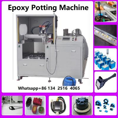 China ab glue dispensing machine for flyback transformer epoxy potting and encapsulation for flyback transformer for sale