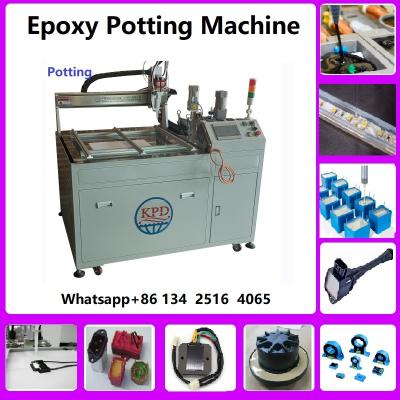 China glue dispensing equipment Inductor Capacitor Potting Machine Automatic AB Glue Dispensing equipment, glue potting machin zu verkaufen