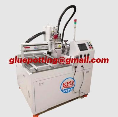 China AB Glue Potting Machine 2K Epoxy Resin Dispenser For LED Driver Transformer for sale