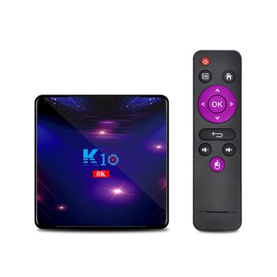 China K10 Android 9.0 TV Box S905X3 32GB Chip WiFi BT 1000Mbps LAN USB3.0 8K Decode Smart TV Box K10 for sale