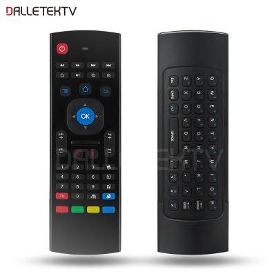 China Wholesale 2.4g Mx3 Universal Air Remote Control Mouse Wireless Mini Keyboard MX3 Box TV Remote Controller For Android TV Box for sale