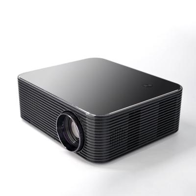 China Short Throw 2021 New Tech 1080P L6+ Full HD 1080p Android 7.1 Clear Mini Portable Projector Mobile Projector L6 LCD Home Plus for sale