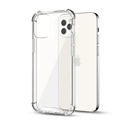 China Shockproof Transparent Anti Fall Protect Slim Hybrid Armor Back Cover Shockproof Rugged Bumper PC TPU Phone Case For iPhone 13 Pro Max for sale