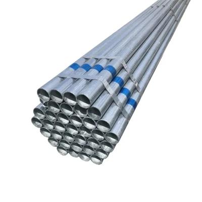 China Hot Selling Liquid Pipe Cold Rolled Steel Pipe DIN Round Hot Dipped Galvanized Welded Steel Pipe for sale