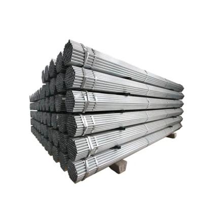 China Liquid Pipe Hot Dip Galvanized ERW Weld Round Steel Tube for sale