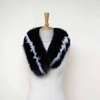 China New Design Environmentally Friendly Wholesale Fashion Girls Women's New Design Rabbit Cardigan Collar Fur Scarf Collar And Fur Collar for sale