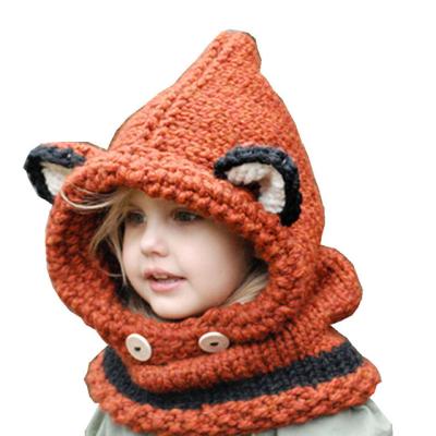 China Cartoon COMMON design high quanlity children's adult knitted hat leopard print lovely double curly bowknot children's knitted scar for sale