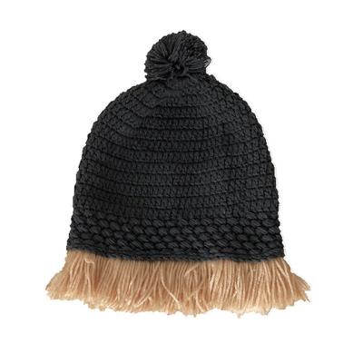 China COMMON Stage Show Beggar Hat Knit Cap Winter Knitted Machine Hat Can Custom Hot Sale Factory Supplier for sale