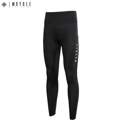 China Breathable MCYCLE Seamless Sport Pants Breathable Black Bicycle Pants Custom Pro Padded Women  Quick Dry Cycling Trousers for sale