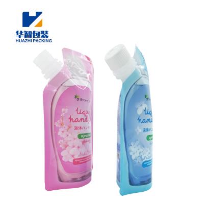 China Hot-selling Wash Liquid Baby Self Positioning Spout Moisture Proof Liquid Pouch for sale