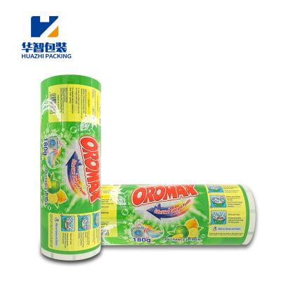 China Custom Printed Moisture Proof Powder Packing Detergent Film Roll for sale