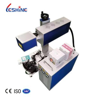 China Laser Marking Mini RF Metal Tube 30w CO2 Laser Marking Machine For Marking Wood Photo for sale