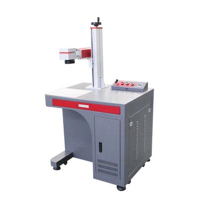 China Laser Engraving 20w 30w 50w Fiber Laser Marking Machine For Metal Fiber Optic Laser Engraver for sale