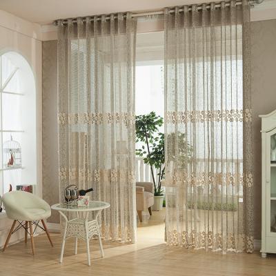 China Hot Cheap Luxury Ready Made Jacquard Living Room Blackout Blackout Sale Sheer Bedroom Curtains for sale