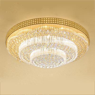 China Luxury in contemporary crystal ceiling light of luster of wedding lamp with a modern high ceiling of decoration for sale