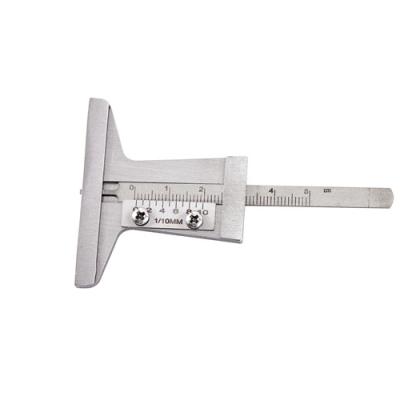 China Range: 0~30mm silver stainless steel 260*260*160mm tire grooves depth gauge for sale