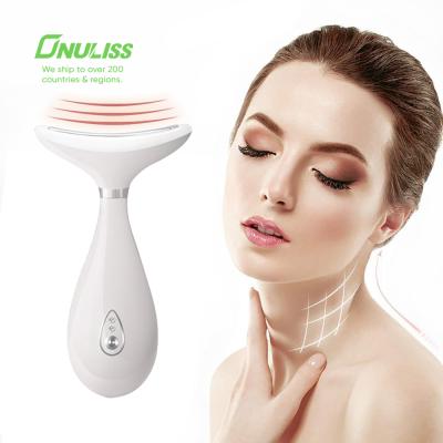 China Portable Face Lift U Shape Neck Massager Back Shoulder Face and Neck Massager Electric Lifting Massager for sale