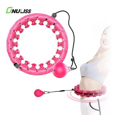 China High Quality Smart Body Fitness Slim Waist Weighed Hoola Circle Weight Loss Fitness Circles for sale