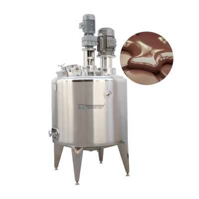 China Cocoa Butter Chocolate Mill Mixer Machine Chocolate Grinding Mixing Tank for sale