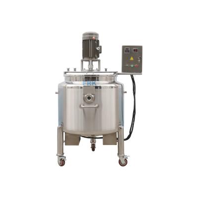 China Paint Mixer Paint Dispersion Viscous Liquid Mobile Electric Heating Mixing Tank for sale