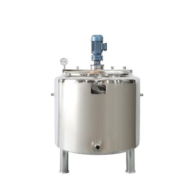 China birdnest china viscous liquid pulp plant vacuum viscous liquid vapor jacketed mixing tank for sale