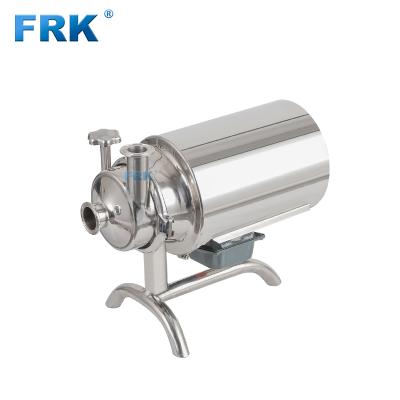 China Industrial Mini Sanitary Brew Pump Stainless Boilers Milk Electric Transfer Pump for sale