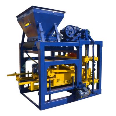 China Factory QTJ4-25C Block Making Machine Price List Concrete Paver Machine Making Bricks Brick Machine for sale