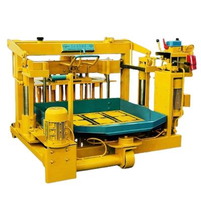 China Movable machinery repair shops QMY4-30 cement brick making machine cement block making machine price for sale