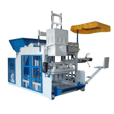 China Factory Mobile Brick Machine QMY10-15 Mobile Block Making Machine Concrete for sale