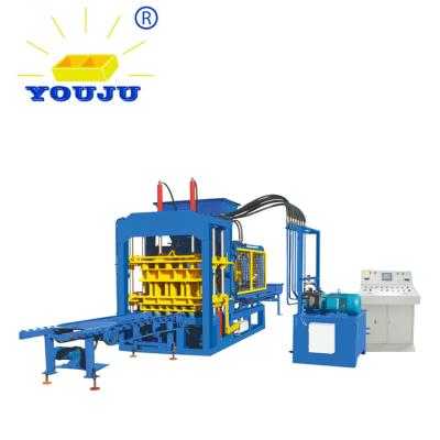 China Building Material Stores QT6-15 Block Molding Machine Block Making Machine Concrete Automatic Block Machine for sale