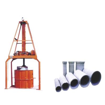 China LY-V Drain Manufacturing Machine Vertical Extruding Type Concrete Tube Pipe Making Machine for sale