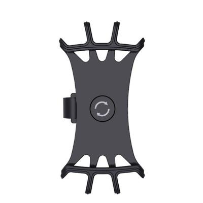 China Portable Rotating Removable Silicone Bicycle Phone Holder for sale