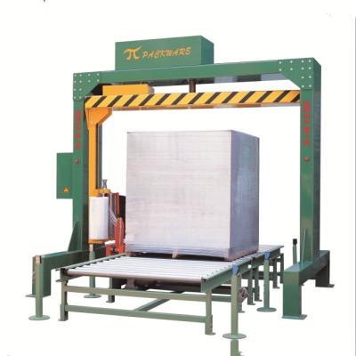 China manual pallet stretch wrapping machine and film stretch wrapper for sale