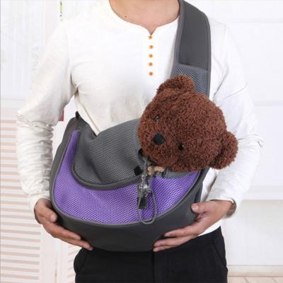 China New Design Stocked Hugging Shoulder Pet Bag Carrier Sling, Wholesale Reversible Pet Carrier for sale