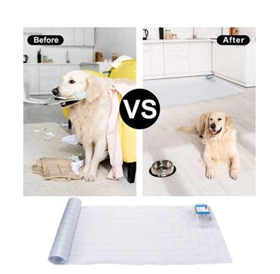 China Viable Electronic Static Shock Training Indoor Puppy Scat Mat Products Pet Training Deterrent Potty Pads For Dog for sale