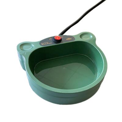 China Automatic Heating Dog Bowl Heated Feeding Bowl For Dog Constant Temperature Dog Food Pet Bowl For Winter for sale