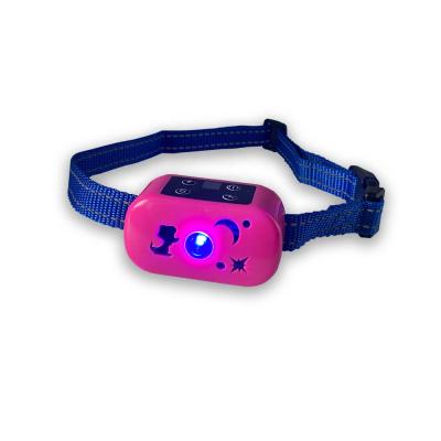 China Mini Dog Electric Vibrating Anti Pet Viable Training Products Humane Effective Bark Collar Dog Training Harness for sale