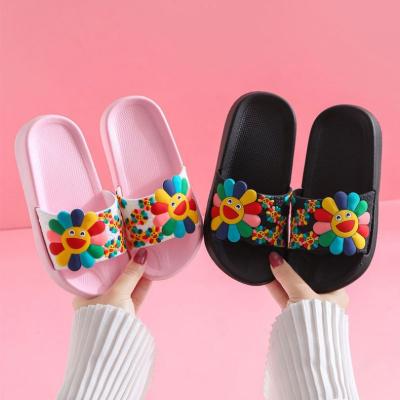 China 2021 Soft Breathable Speaker Kids Princess Sandals Slides At Home for sale