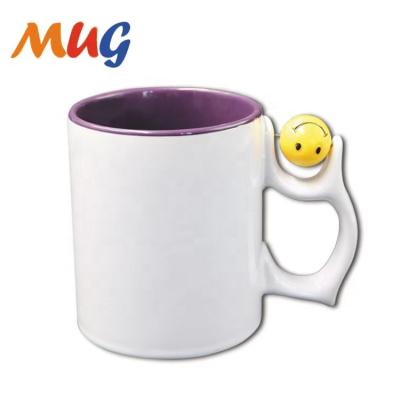 China Wholesale Viable Starry Sky Color Changing Sublimation Heat Transfer Magic Mug Tongue Star Heart Mug Factory for sale