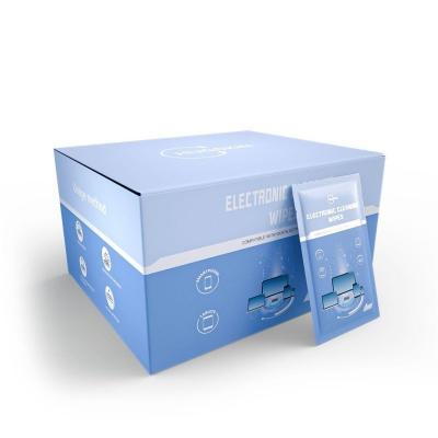 China Electronic Cleaning Wholesale Phone Computer Wipes Portable Electronic Cleaning Wipes Factory Direct Single Piece For Travel for sale