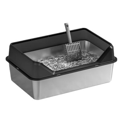 China Stainless Steel and Plastic Maine Cat Litter Box Loading Quantities 20 GP 70 Sets for sale