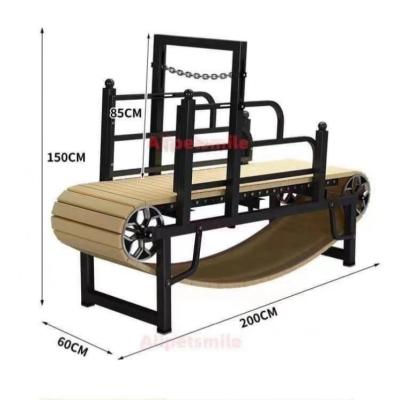 China Sustainable Pet Training Slatmill for Dogs Powder Coating and Electrophoresis Finish for sale