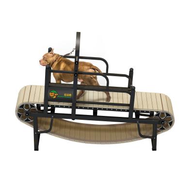 China Customized Logo Pet Training Slat Treadmill for Big Dog Pit Bull Sustainable Solution for sale