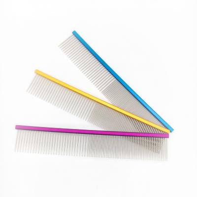 China Grooming Tools for Dogs and Cats Professional Lightweight Pet Hair Detangling Comb for sale