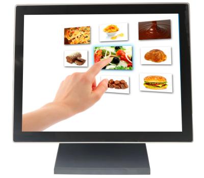 China 17 inch 17 inch HDM-competible Touch Screen LCD Monitor Touch Screen Desktop Monitor for sale